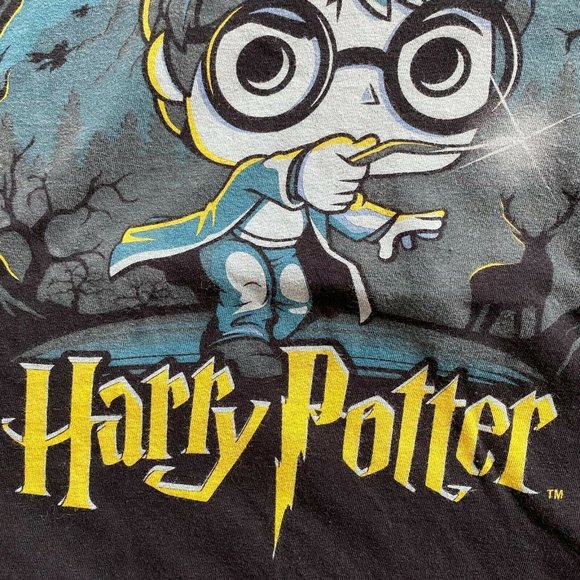 Funko Pop S Harry Potter Expecto Patronum T-Shirt - Picture 4 of 7